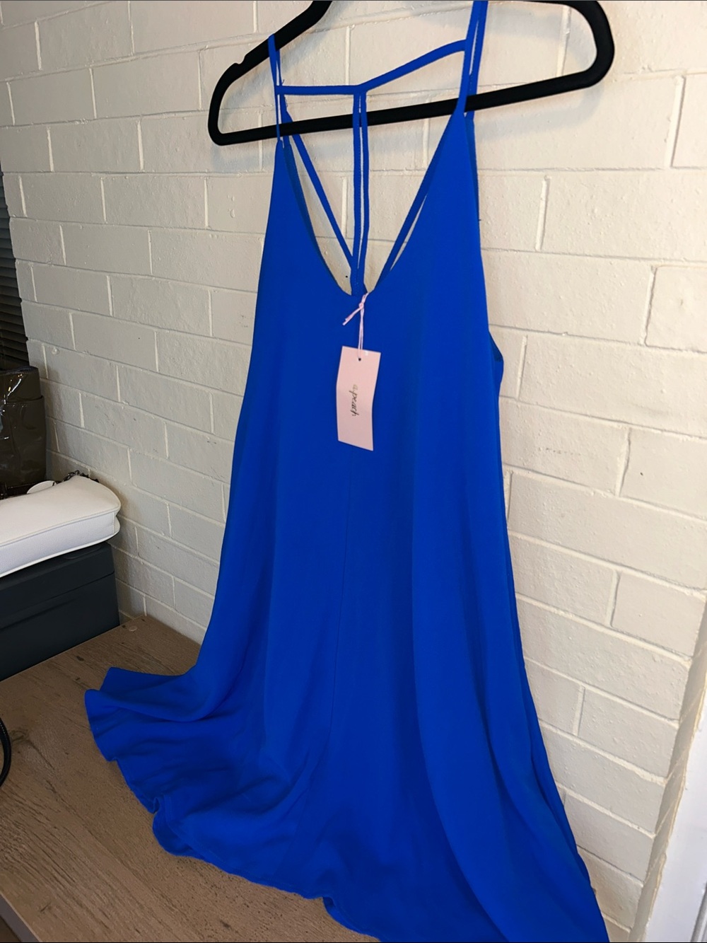 Elegant Royal Blue Women’s Midi  Dress